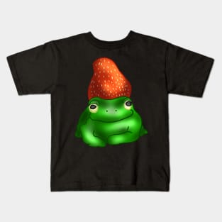 Strawberry Frog Kids T-Shirt